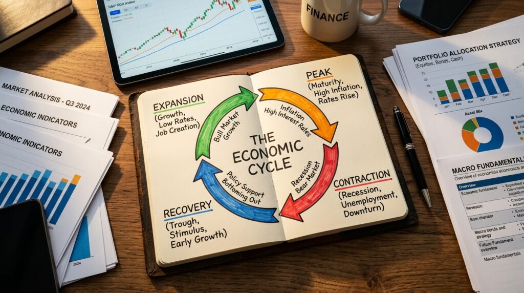 Alocação de ativos por ciclo econômico como ajustar a carteira conforme a economia aquece ou esfria