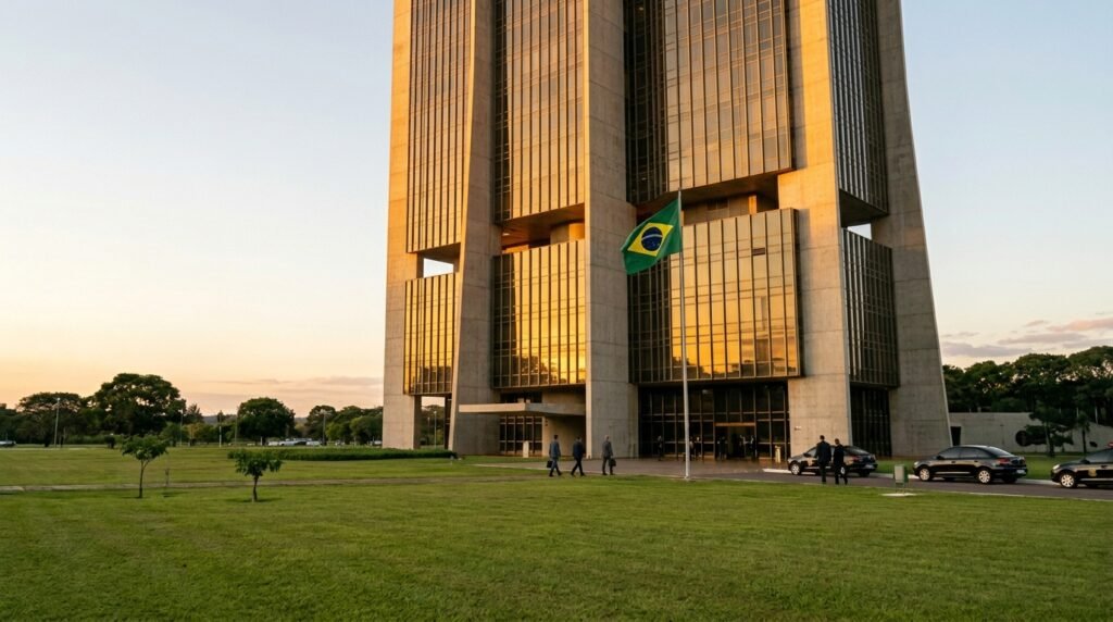 Imagem conceitual que abre o guia sobre banco Central independente