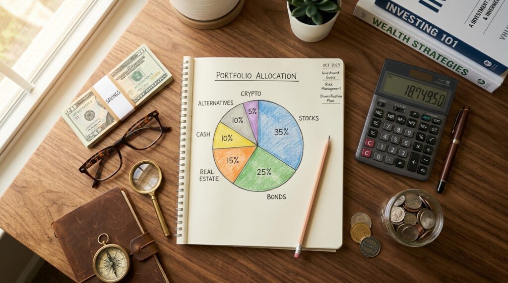 Carteira de investimentos para iniciantes como montar a alocação certa para cada fase da vida