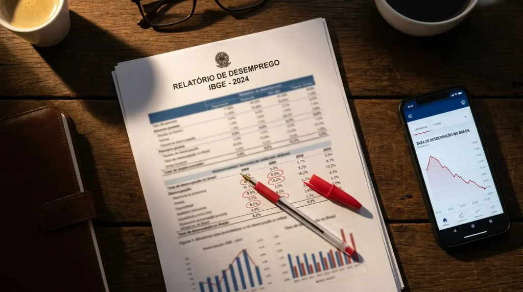 Taxa de desemprego no Brasil em 2026 o que os números escondem e o impacto real no consumo e na bolsa (1)