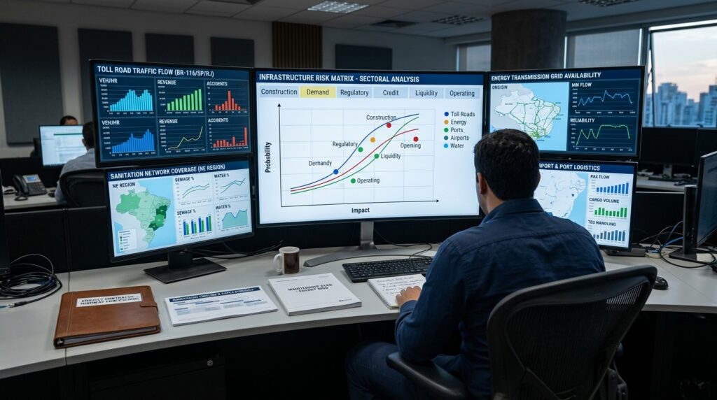 Investimento em infraestrutura no Brasil como acessar o setor e quais produtos oferecem exposição